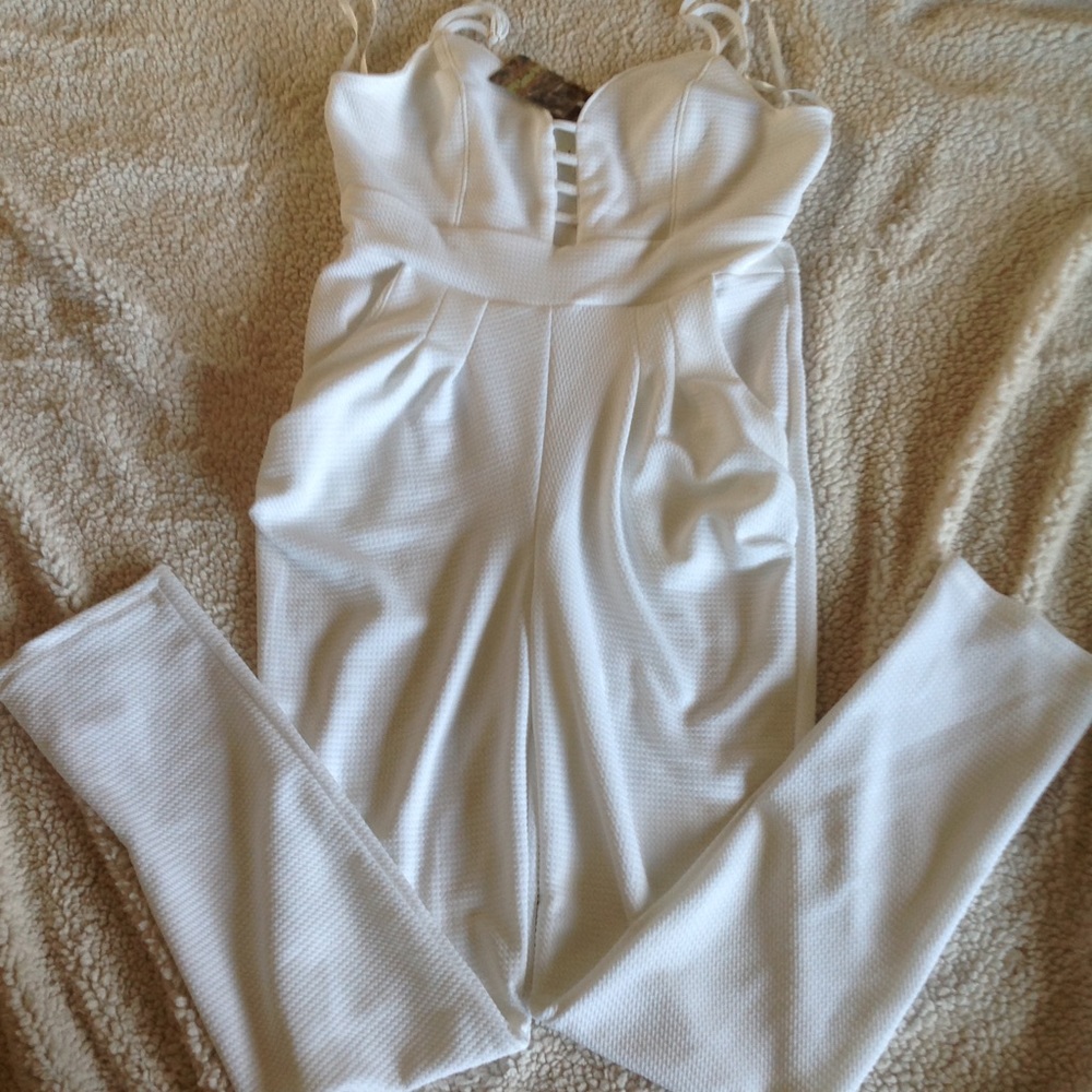White jumpsuit - medium